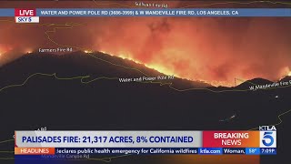 New evacuation orders, warnings as Palisades Fire threatens San Fernando Valley | Los Angeles Fires