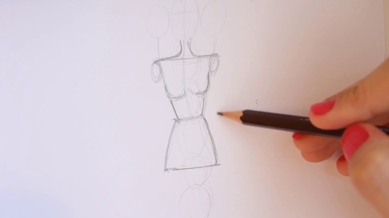 Step By Step Fashion Drawing