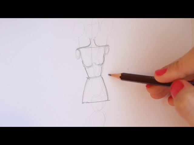 TUTORIAL - Fashion Figure Step by Step 