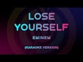 Eminem - Lose Yourself (Karaoke Version)