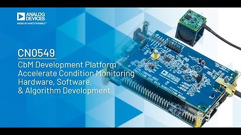 Analog Devices Condition-Based Monitoring