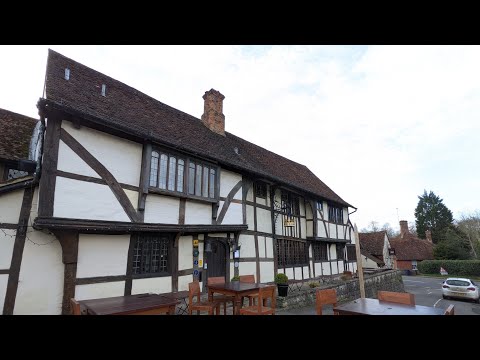 The Historical English Village Of Chiddingfold, Surrey.