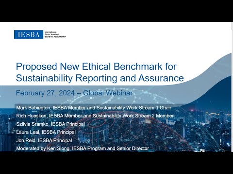 Sustainability Webinar - February 27, 2024 - YouTube