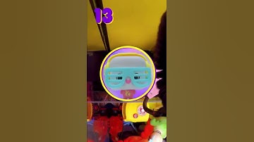 squishy marshmallow toy gets picked in the claw machine! | Toymation #Shorts