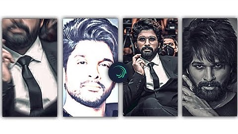 Boy Video Editing Alight Motion 🔥 | Allu Arjun Status Editing Alight Motion