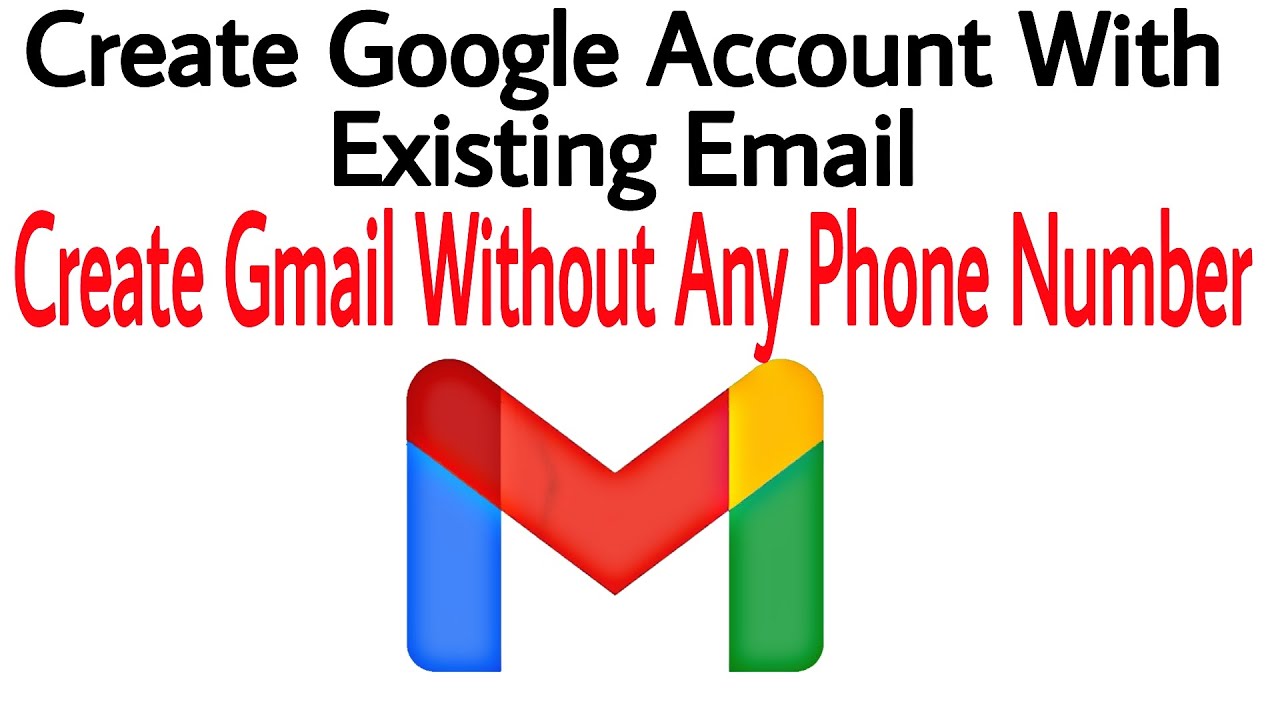 How To Create Google account without phone number Use YouTube with