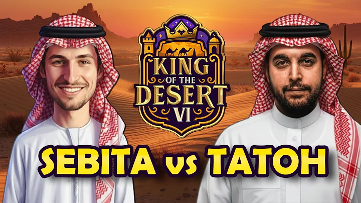 KING of the DESERT: TATOH vs SEBASTIAN - HEARTTT vs DAUT - RONDA 3 - Hosted by @MembTV #ageofempires