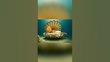 ASMR Shell Bed Space Bed Pearl Bed#asmr #brainrot #relaxing #funny #shorts #ballerina