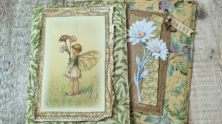 Envelope Journal Fabric Cover - Part 1 - Daisy Junk Journal