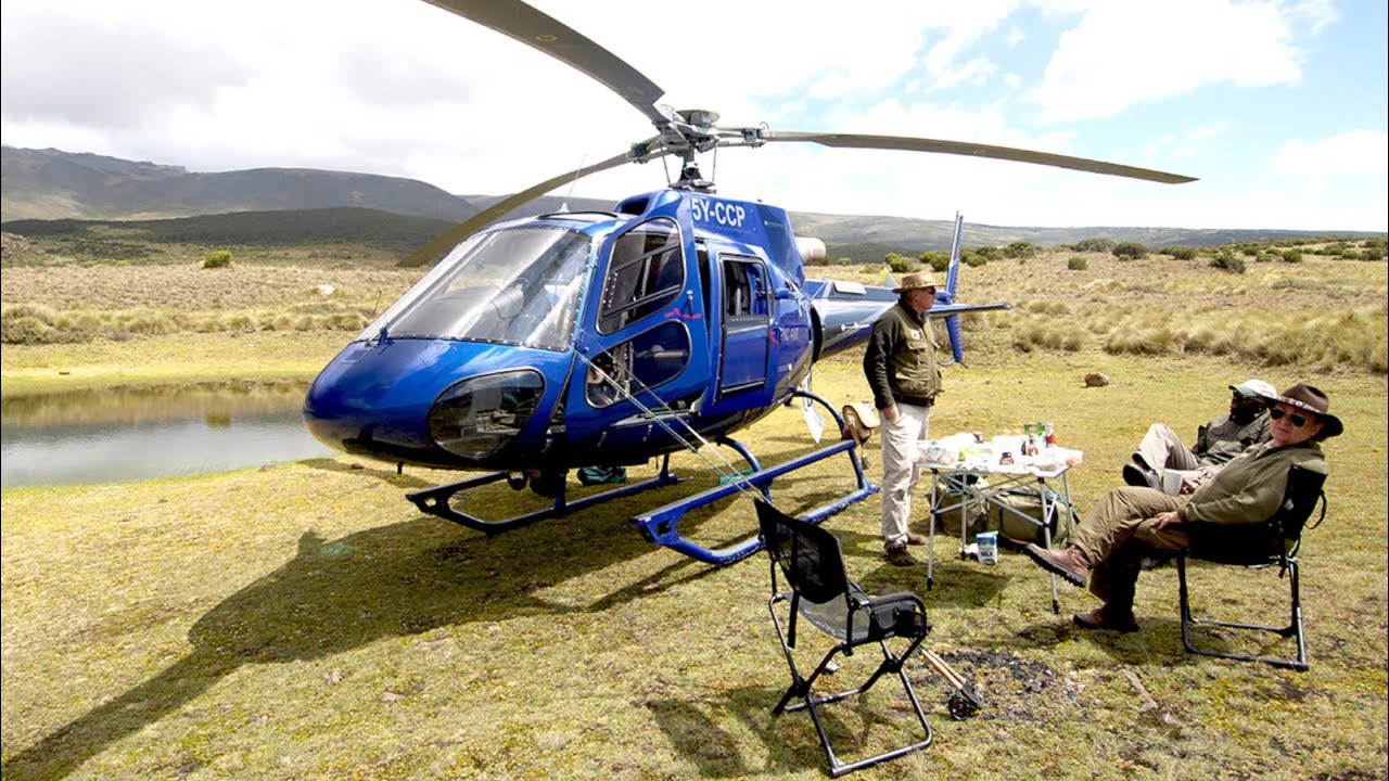Scenic Helicopter Tours in Tanzania