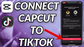 How To Connect CapCut To TikTok In iPhone screenshot 4