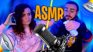 ON TESTE LASMR EN COUPLE  (attention aux oreilles)