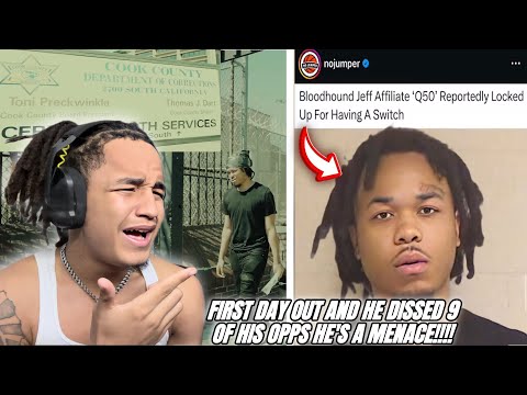 FIRST DAY OUT HE STILL DISSING!! | Bloodhound Q50 - First Day Out (OfficialMusic Video) REACTION!!!