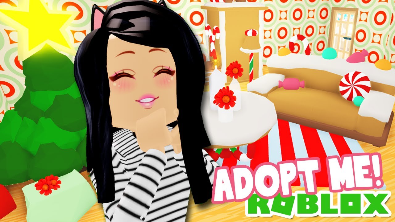 I Decorated The Gingerbread House Adopt Me Roblox Update Hacks Ideas - krystin plays roblox face reveal