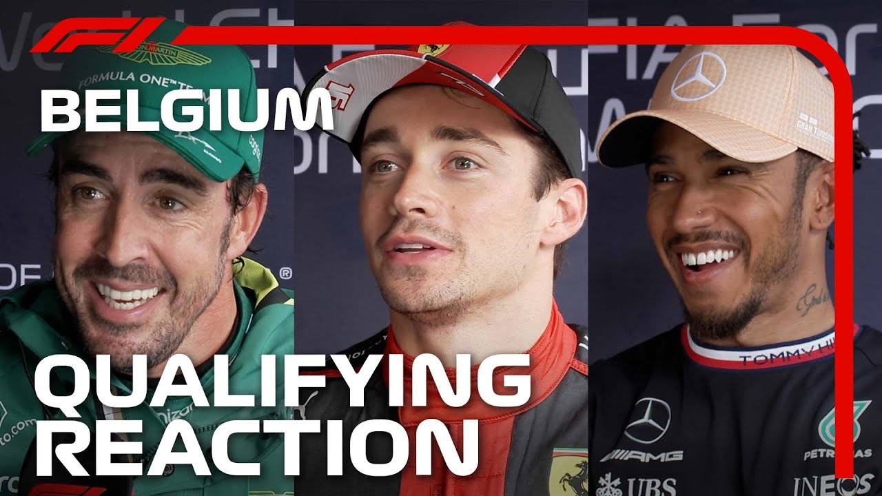 ⁣Drivers React After Qualifying | 2023 Belgian Grand Prix