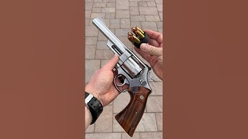 Dirty Harry Speedloader .44 Magnum Hollow Points - S&W 629 Pinned and Recessed Revolver #shorts