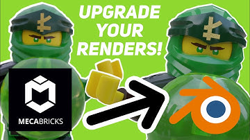 How To Take Your Mecabricks Renders to the NEXT LEVEL with Blender!