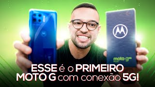 Matheus Kise Vídeos ESSE é o PRIMEIRO Moto G com conexão 5G! UNBOXING e COMENTÁRIOS do MOTO G 5G PLUS!