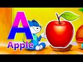 Phonics Song 2 with TWO Words in 3D - ABC Alphabet Songs A For Apple &amp; Music Sounds For Kids 955