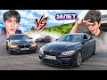 СТАРШИЙ против МЛАДШЕГО на 2х BMW M4! БРАТ СДАЕТ ПРАВА в РЕАЛЬНОЙ ЖИЗНИ...