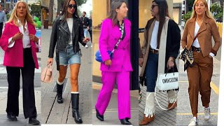 Street style from Italy🇮🇹Cool &amp; Calm Autumn Outfit/Elegant Fall Fashion  Italian Style