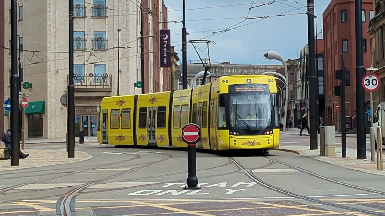 Blackpool Trams at North Pier - 15th May 2024