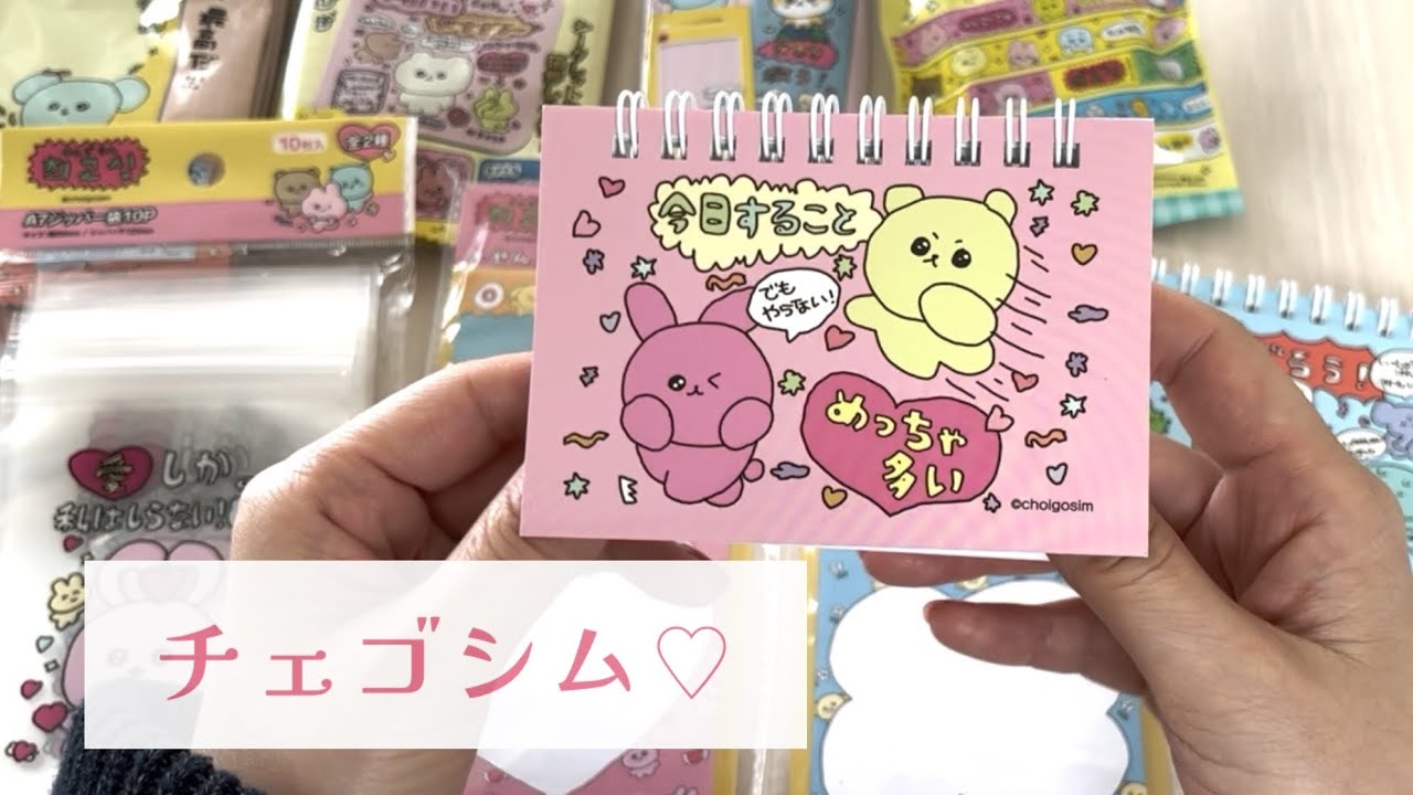 【購入品】チェゴシムいっぱい♡開封もしていくよ🤭