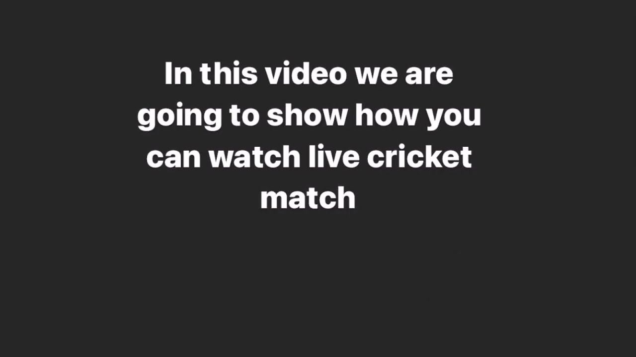 Watch Live Cricket Match in your Laptop PC Mac through daraz app