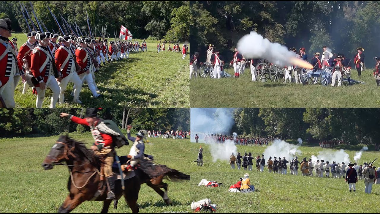 Brandywine Battlefield Revolutionary War Full Reenactment Chester