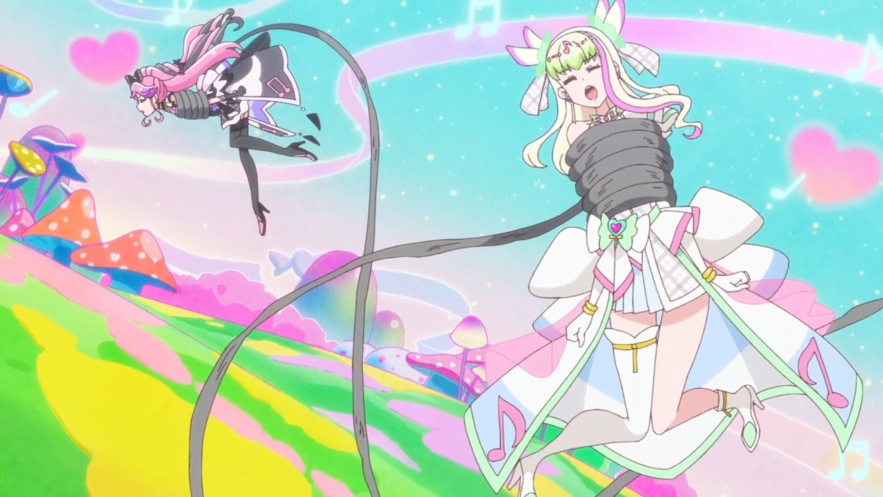 キュアアイドルたちが触手に襲われるだけの動画【キミとアイドルプリキュア♪ 第46話】