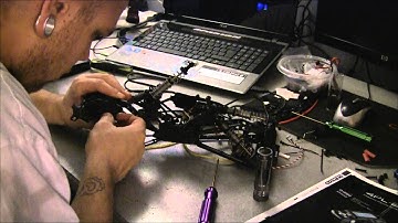 AXIAL XR10 SETUP AFTER THE BUILD ,FUTABA 4PL, NOVAK M2 DIG!!!!!