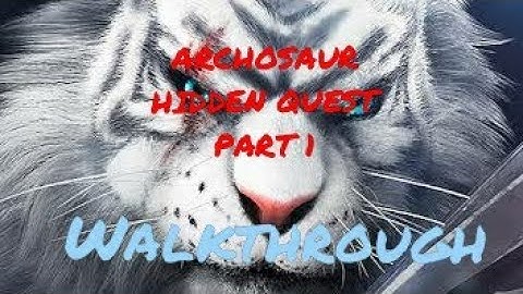 Archosaur City Hidden Quest Guide/Walkthrough Part 1 | Breaking News