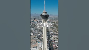 The World’s Highest Basketball Shot 🏀