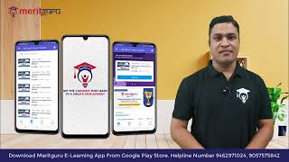 How to download Meritguru e Learning App