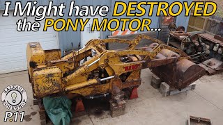 A DEMORALIZING Turn in the Restoration of 'Old Red' ~ Part 11 ~ 1950s Caterpillar TraxCavator