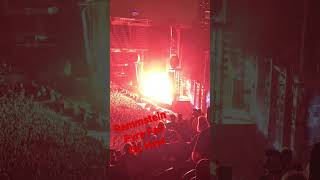 Pyro Fail during Du Hast | Rammstein | Chicago, IL #shorts