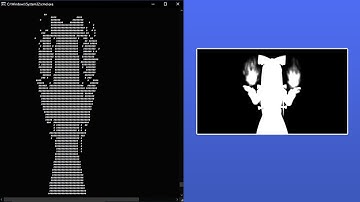 Bad apple played on windows command prompt
