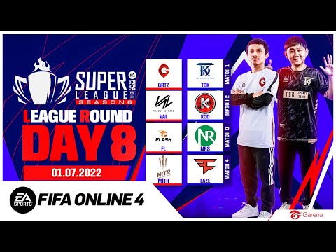 🔴 Live Day 8 – Super League Season 6  |  FIFA Online 4