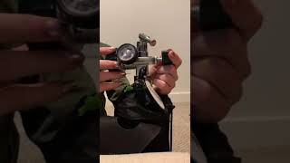 Oxygen Tank regulator set up - Bonsai Conserver