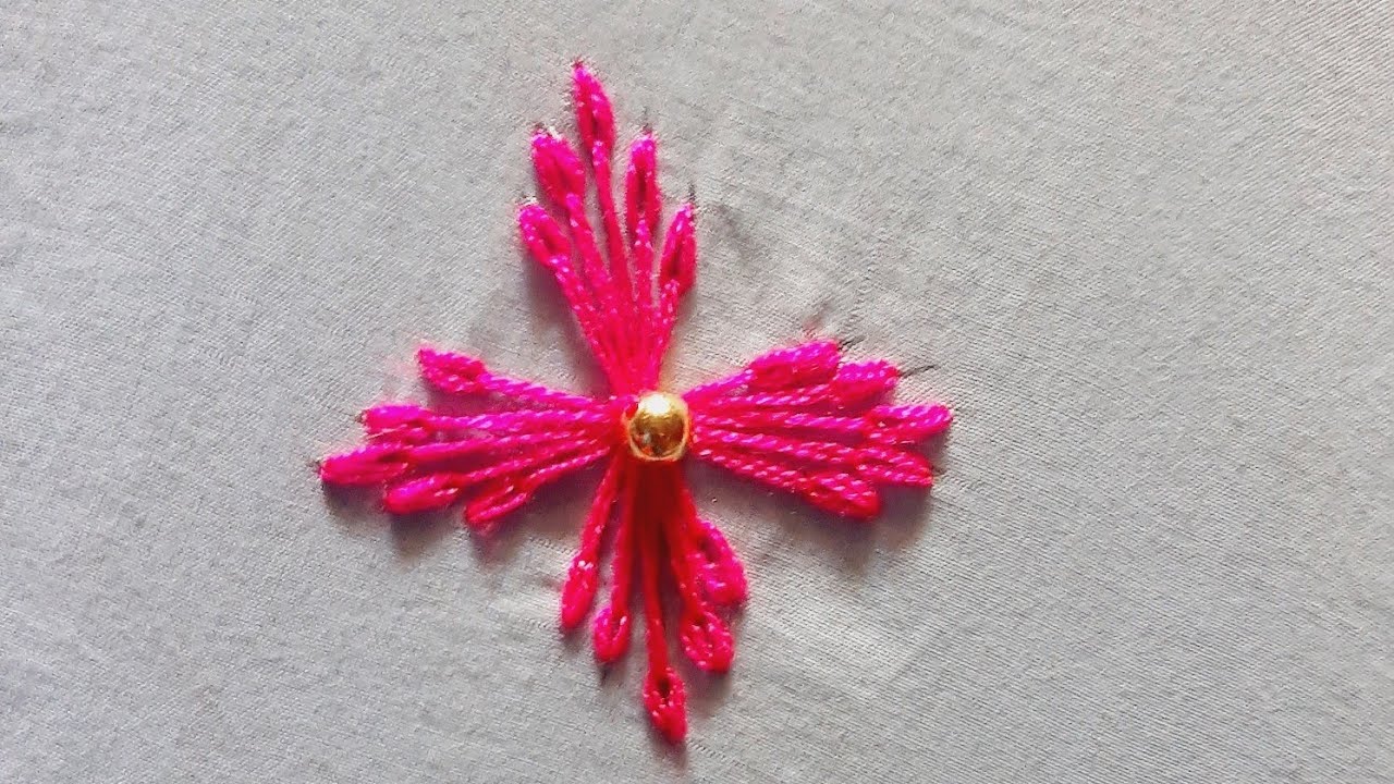 সুতার কাজ Hand-embroidery. Subscribe to this Channel for more videos. 