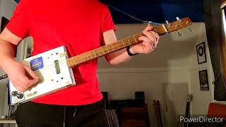 Good Times Bad Times - Led Zeppelin - Cigar Box Guitar Cover