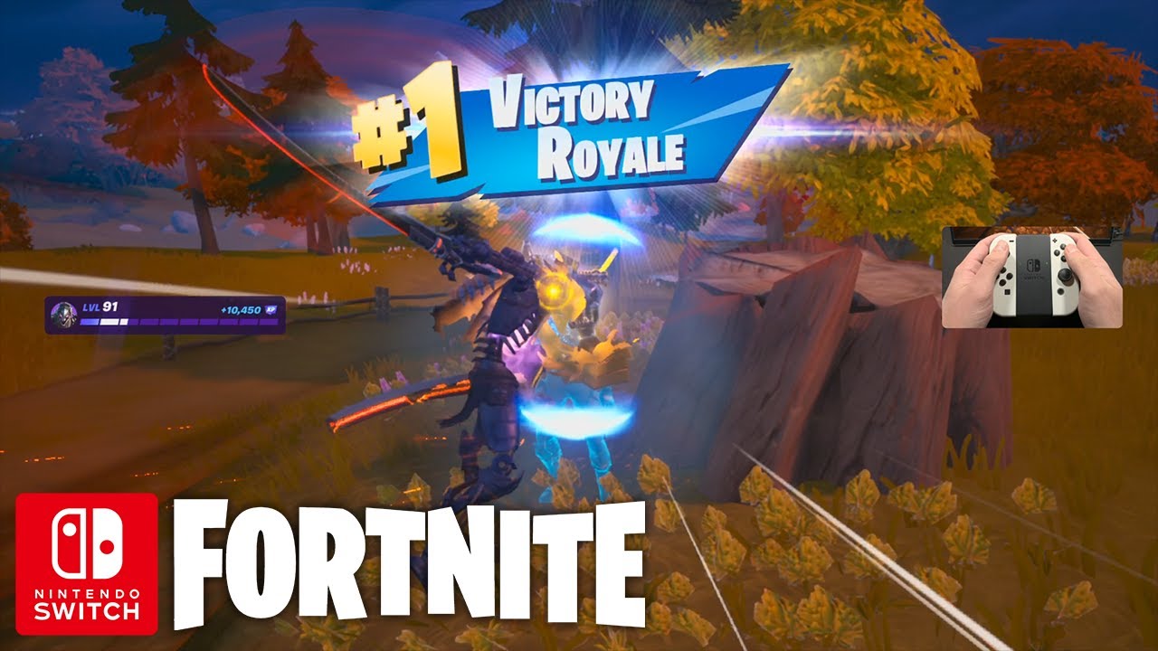 Fortnite Season 4 on Nintendo Switch Gameplay 