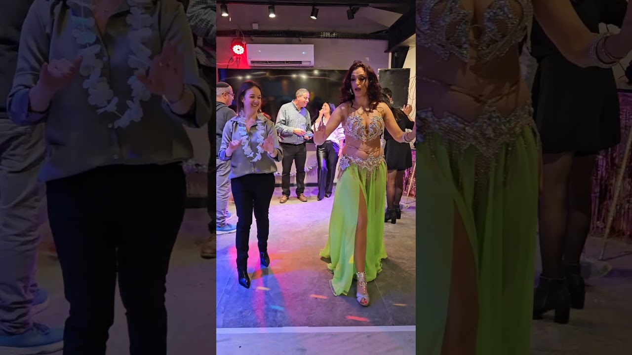Belly Dance birthday Show Gal Shimron ריקודי בטן ביום הולדת גל שמרון 