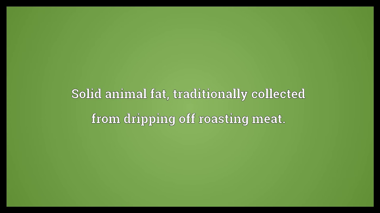 Dripping Meaning YouTube