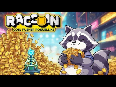 RACCOON: The Pure Dopamine Coin Pusher Roguelike — Full Overview