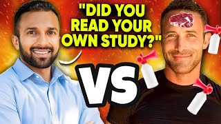 VEGAN DOCTOR NON-STOP ROASTING CARNIVORE DOCTOR IN DEBATE!