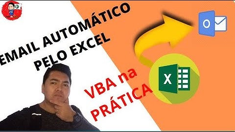 Enviar email via OUTLOOK automático pelo Excel