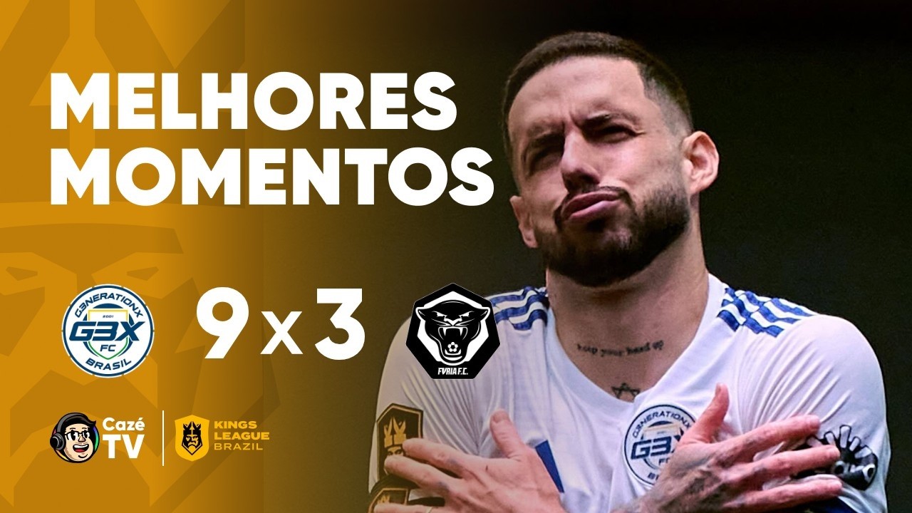 MELHORES MOMENTOS: G3X 9 X 3 FURIA | KINGS LEAGUE BRASIL 2026 | 4ª RODADA