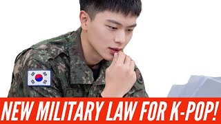 Finally: new law will exempt K-Pop idols from the military!
