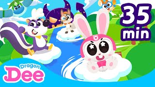 S.O.S 🚨 Animal Heroes!!🐾 | 35min Compilation | Detective Animal Hero | Dragon Dee Songs & Games screenshot 5